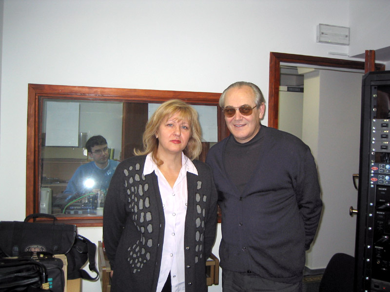 29-11.2003. sa snimanja emisije na Radio Mariji - Meri i p. Stjepan Fridl